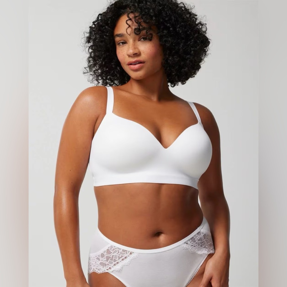 Soma Bright White Enbliss Wireless Bra Sz. 42C‎